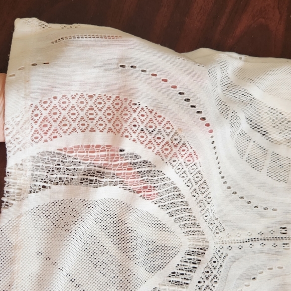 J balvin Beach cover up, cream off white, size Xl - Picture 6 of 11